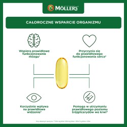 Zdjęcie produktu - #1 Mollers Omega-3 2000 mg, 60 kaps.