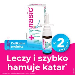 Zdjęcie produktu - #0 Nasic kids aerozol do nosa dla dzieci, 10 ml