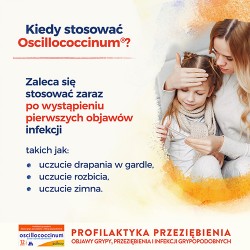 Zdjęcie produktu - #2 Oscillococcinum, 12 dawek - profilaktyka przeziębień