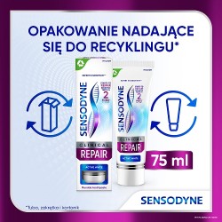 Zdjęcie produktu - #2 Sensodyne Clinical Repair Active White Pasta do zęb&oacute;w z aktywnym wybielaniem, 75 ml