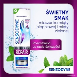 Zdjęcie produktu - #1 Sensodyne Clinical Repair Active White Pasta do zęb&oacute;w z aktywnym wybielaniem, 75 ml