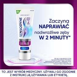 Zdjęcie produktu - #9 Sensodyne Clinical Repair Active White Pasta do zęb&oacute;w z aktywnym wybielaniem, 75 ml