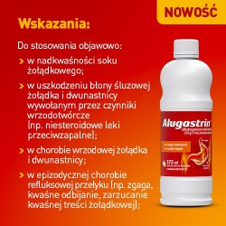 Zdjęcie produktu - #5 Alugastrin Zawiesina doustna, 375 ml - lek na zgagę