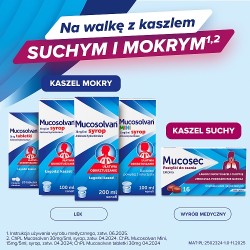 #4 – Mucosec Pastylki do ssania o smaku wiśni i jag&oacute;d leśnych, 16 szt.