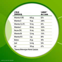 Zdjęcie produktu - #5 Centrum MultiGummies Adults multwitaminy dla dorosłych żelki, 60 szt.