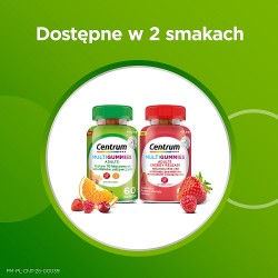 Zdjęcie produktu - #6 Centrum MultiGummies Adults multwitaminy dla dorosłych żelki, 60 szt.