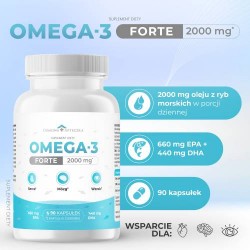 Zdjęcie produktu - #1 Domowa Apteczka Omega 3 Forte, 90 kaps.