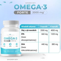 Zdjęcie produktu - #2 Domowa Apteczka Omega 3 Forte, 90 kaps.