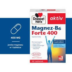 Zdjęcie produktu - #0 Doppelherz aktiv Magnez - B6 Forte - 30 tabletek