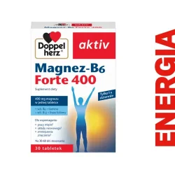 Miniaturka artykułu - #0 Doppelherz aktiv Magnez - B6 Forte - 30 tabletek