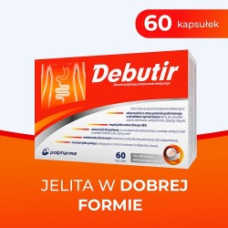 Miniaturka artykułu - #0 DEBUTIR - maślan sodu 150 mg, 60 kapsułek