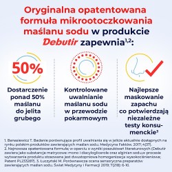 #6 – DEBUTIR - maślan sodu 150 mg, 60 kapsułek