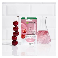 Zdjęcie produktu - #2 Garnier Skin Naturals Wypełniająca maska do ust na tkaninie z ekstraktem z wiśni, 5 g
