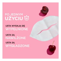 Zdjęcie produktu - #5 Garnier Skin Naturals Wypełniająca maska do ust na tkaninie z ekstraktem z wiśni, 5 g