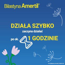 Zdjęcie produktu - #3 Bilastyna Amertil 20 mg, 10 tabletek - lek przeciwalergiczny