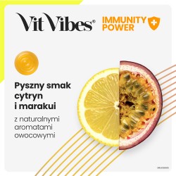 Zdjęcie produktu - #4 Vit Vibes Immunity Power żelki smak marakuja cytryna, 60 szt.