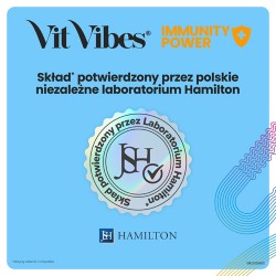 Zdjęcie produktu - #7 Vit Vibes Immunity Power żelki smak marakuja cytryna, 60 szt.
