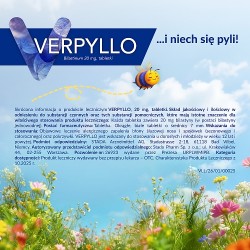Zdjęcie produktu - #6 Verpyllo 20 mg, 10 tabletek