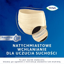 Zdjęcie produktu - #1 Tena Lady Pants Plus Creme Bielizna chłonna dla kobiet M, 9 szt.