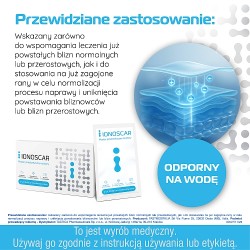 Zdjęcie produktu - #0 Ionoscar plaster jonoforetyczny na blizny 10 x 20 cm, 2 szt.