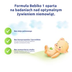 Zdjęcie produktu - #1 Bebiko 1 NutriFlor Expert Mleko początkowe dla niemowląt od urodzenia, 550 g