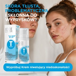 Zdjęcie produktu - #0 Idee Derm Krem niwelujący niedoskonałości z kwasem salicylowym, 50 ml