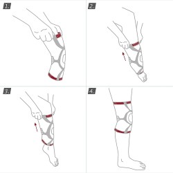 Zdjęcie produktu - #3 Actimove Professional Line GenuMotion Stabilizator kolana biały S