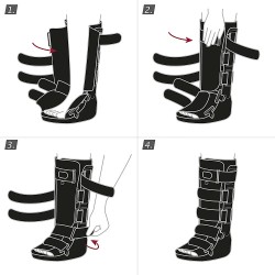 Zdjęcie produktu - #0 Actimove Professional Line Standard Air Walker Orteza na goleń i stopę wysoka czarna L