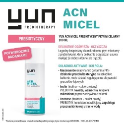 Zdjęcie produktu - #4 YUN ACN MICEL Prebiotyczny płyn micelarny, 200 ml
