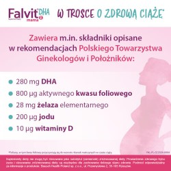 Zdjęcie produktu - #4 Falvit Mama 2 DHA, 30 kaps.