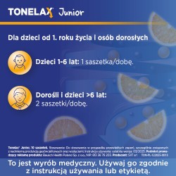 Zdjęcie produktu - #3 Tonelax Junior, 10 sasz.