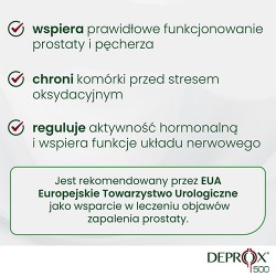 Zdjęcie produktu - #1 Deprox 500 dla mężczyzn, 30 tabl.