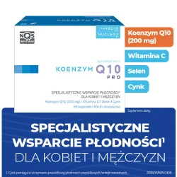 Miniaturka artykułu - #0 Koenzym Q10 Pro dla kobiet i mężczyzn, 60 kaps.