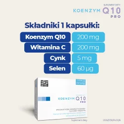 #3 – Koenzym Q10 Pro dla kobiet i mężczyzn, 60 kaps.
