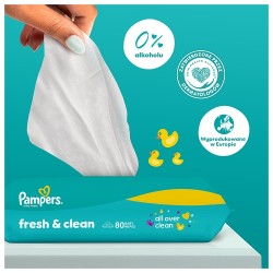 Zdjęcie produktu - #2 Pampers Fresh Clean Chusteczki nawilżane, 52 szt.