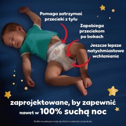 Zdjęcie produktu - #2 Pampers Night Pants 4 Pieluchomajtki dla dzieci, 104 szt.
