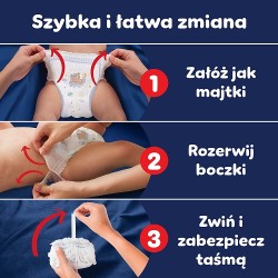 Zdjęcie produktu - #4 Pampers Night Pants 4 Pieluchomajtki dla dzieci, 104 szt.