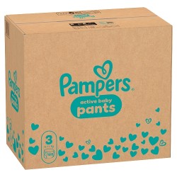 Zdjęcie produktu - #0 Pampers Active Baby Pants 3 Pieluchomajtki dla dzieci, 180 szt.