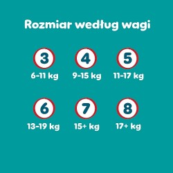 Zdjęcie produktu - #1 Pampers Active Baby Pants 4 Pieluchomajtki dla dzieci, 156 szt.