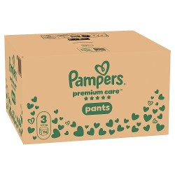 Zdjęcie produktu - #0 Pampers Premium Care Pants 3 Pieluchomajtki dla dzieci, 114 szt.