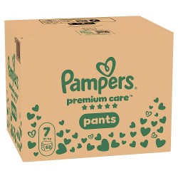 Zdjęcie produktu - #0 Pampers Premium Care Pants 7 Pieluchomajtki dla dzieci, 62 szt.