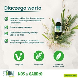 Zdjęcie produktu - #1 Stodal Plants Nos & Gardło, 150 ml