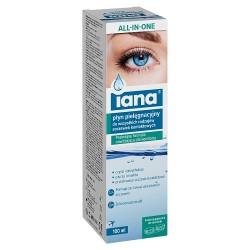 Zdjęcie produktu - #0 Iana All In One Płyn pielęgnacyjny do wszystkich rodzaj&oacute;w soczewek kontaktowych, 100 ml