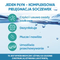 Miniaturka artykułu - #0 Iana All In One Płyn pielęgnacyjny do wszystkich rodzaj&oacute;w soczewek kontaktowych, 100 ml