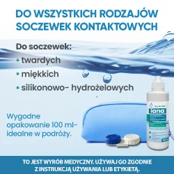 #3 – Iana All In One Płyn pielęgnacyjny do wszystkich rodzaj&oacute;w soczewek kontaktowych, 100 ml