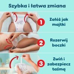 Zdjęcie produktu - #7 Zestaw Pampers Premium Care Pants 6 Pieluchomajtki dla dzieci, 2 x 72 szt.