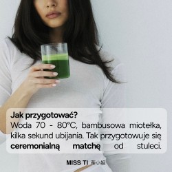 Miniaturka artykułu - #1 Miss Ti Green Tea Matcha Shizuoka Powder, 50 g