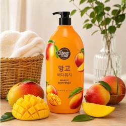 Zdjęcie produktu - #4 Aekyung Showermate Natural Mango Żel pod prysznic, 1,2 l