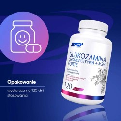 Zdjęcie produktu - #1 SFD Glukozamina Chondroityna MSM Forte, 120 kaps.