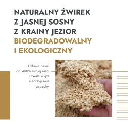 Miniaturka artykułu - #1 AnimaxKot Golden Line Żwirek zbrylający pałeczki 3 mm, 20 l